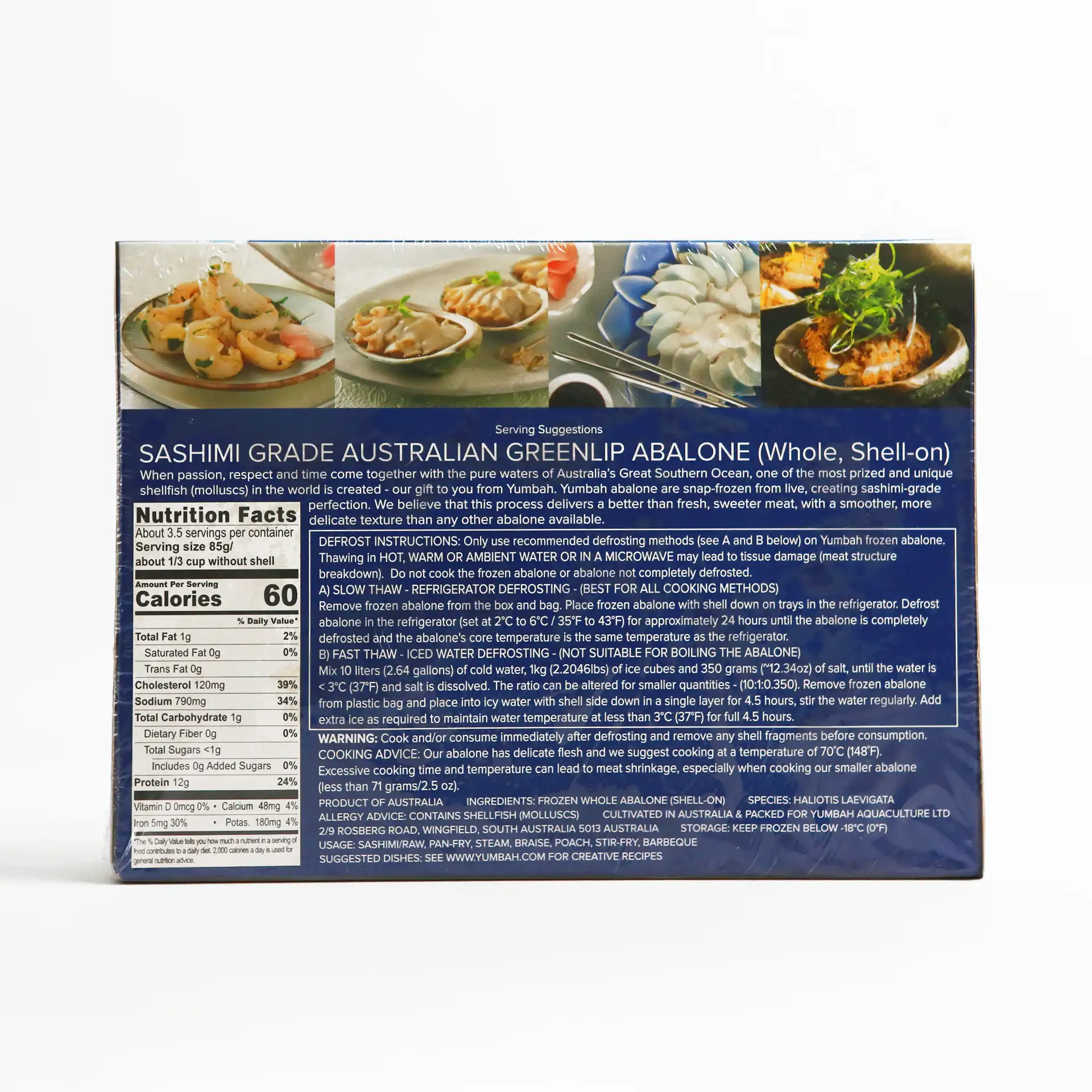 Bào Ngư Úc Yumbah | AUSTRALIAN GREENLIP ABALONE