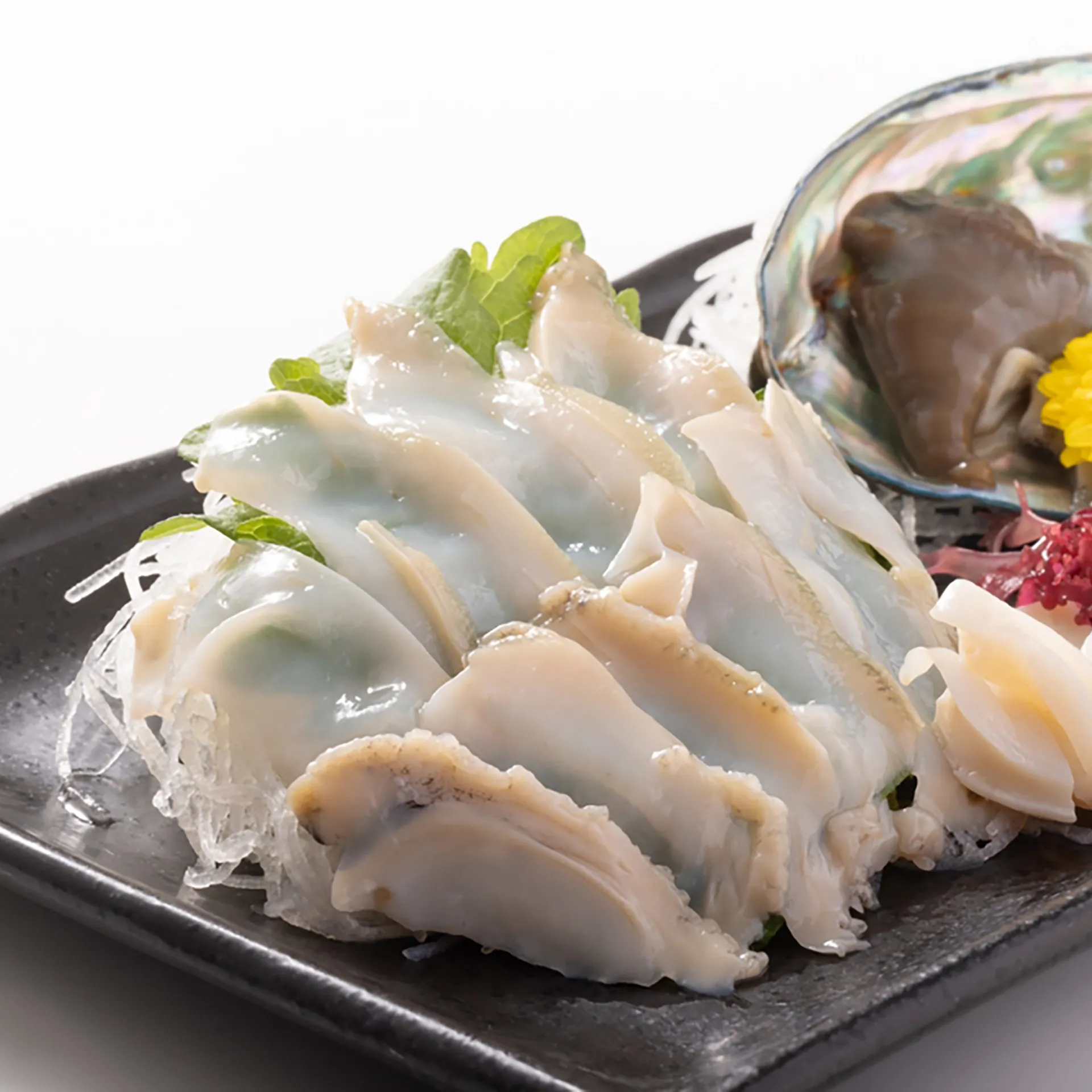 Bào Ngư Cắt Lát Sashimi | ABALONE SASHIMI